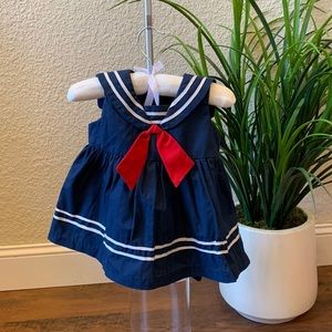 Vintage Jayne Copeland sailor dress 9 months